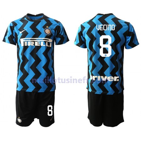 Maillot de Foot Inter Milan Matias Vecino 8 Domicile 2020-21 - Enfant Maillot de Foot Inter Milan Matias Vecino 8 Domicile 2020-21 - Enfant